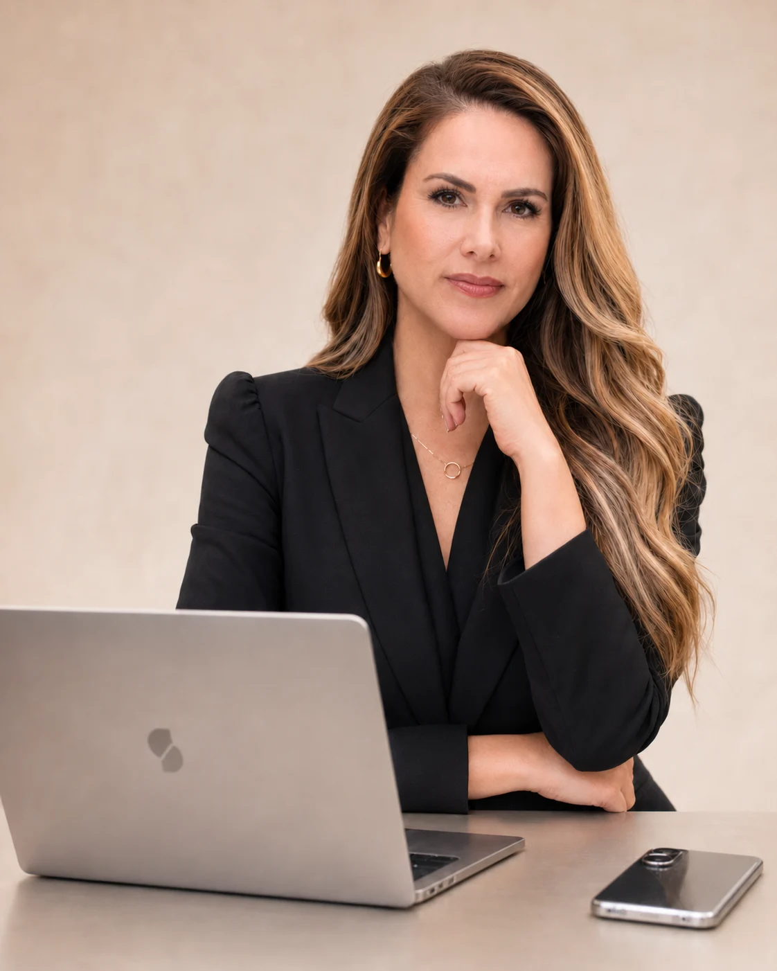 Camila Lucena, nutricionista, em atendimento